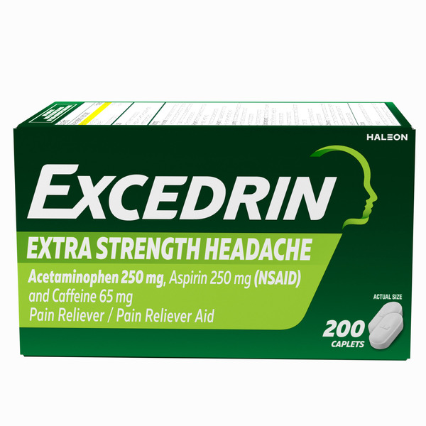 Excedrin Extra Strength Pain Relief Caplets hero