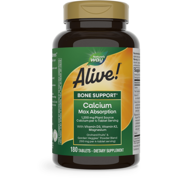 Vitamins & Supplements Nature's Way Alive!® Calcium Bone Support hero