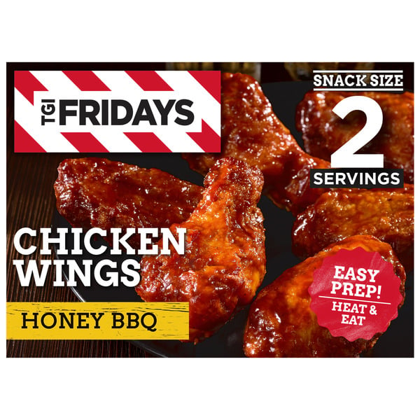 Frozen Appetizers & Sides TGI Fridays Honey BBQ Chicken Wings Frozen Snacks hero