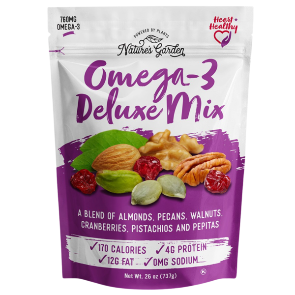 Trail Mix & Snack Mix Nature's Garden Omega-3 Deluxe Mix hero