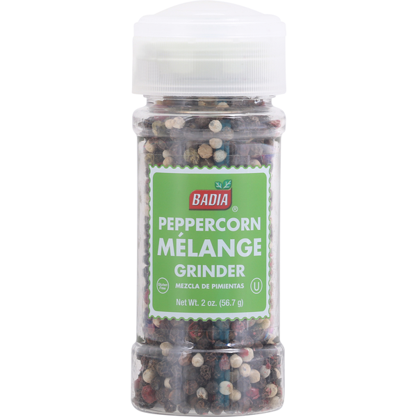 Spices & Seasonings Badia Spices Melange Grinder, Peppercorn hero