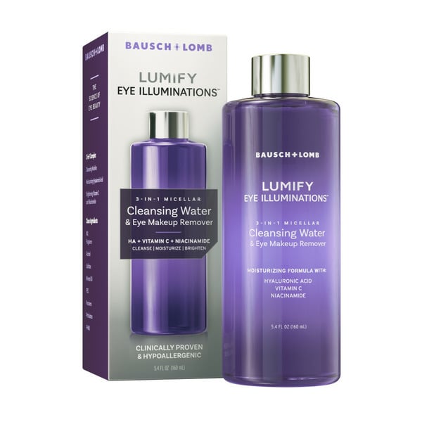 Lumify® Cleansing Water & Eye Makeup Remover hero