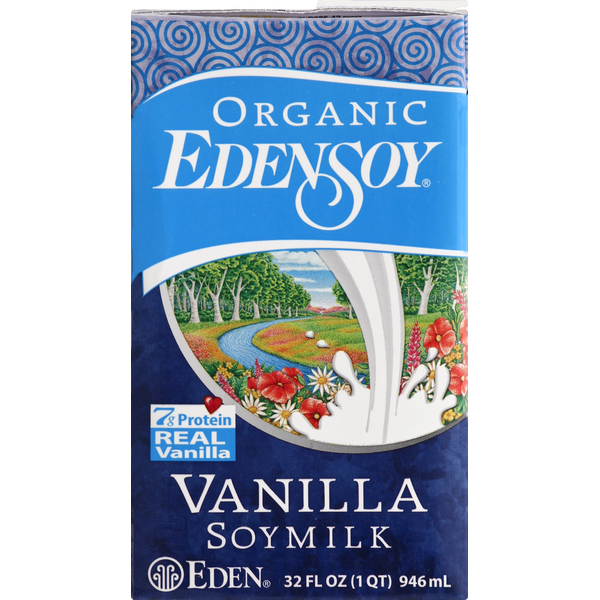 Soy & Lactose-Free Eden Foods EDENSOY Soymilk, Vanilla hero