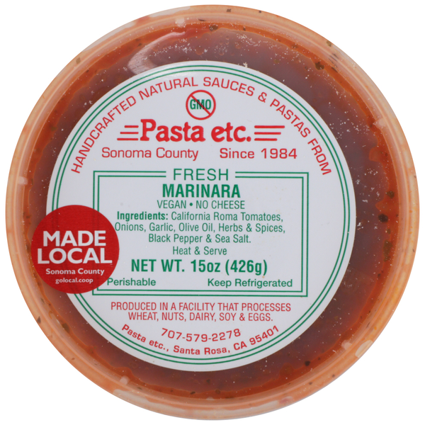 Pasta Sauce Pasta etc. Sauce Marinara hero