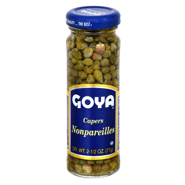 Latino Foods Goya Capers, Nonpareilles hero