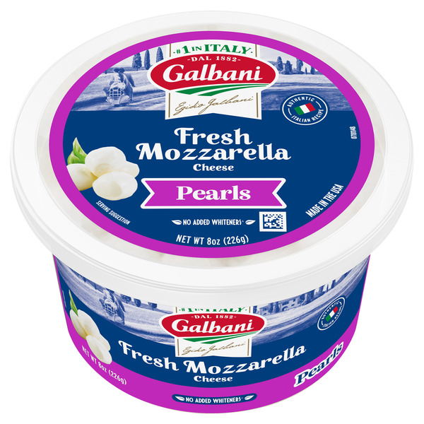 Specialty Cheeses Galbani Fresh Mozzarella Perline hero