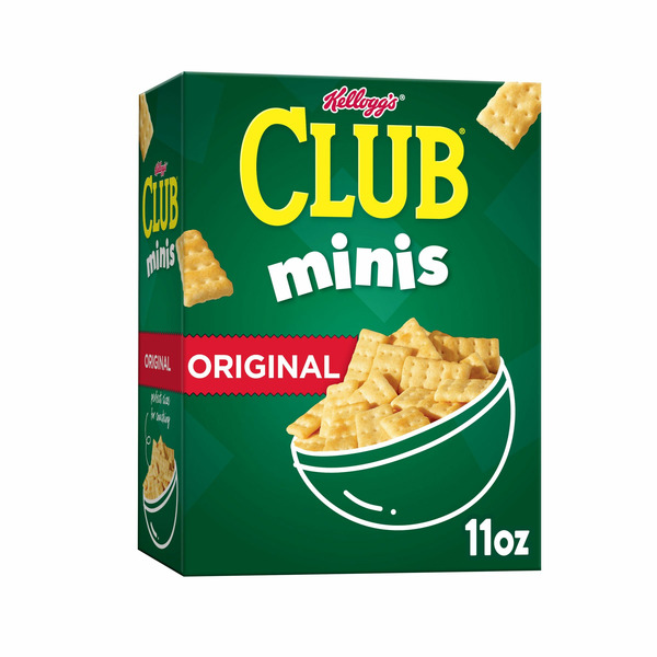 Crackers Club Crackers, Mini Snack Crackers, Lunch Snacks, Original hero