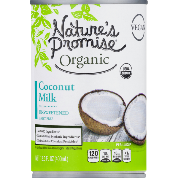 Milk Nature's Promise Coconut Milk, Unsweetened hero