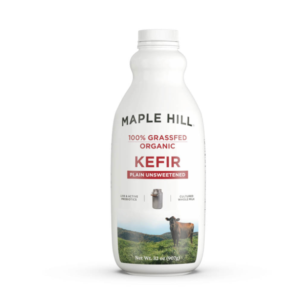 Yogurt Maple Hill 100% Grass Fed Organic Plain Kefir hero