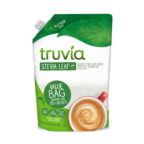 Sugars & Sugar Substitutes Truvia Calorie-Free Sweetener From The Stevia Leaf Value Bag hero