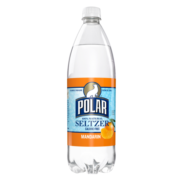 Water, Seltzer & Sparkling Water Polar Seltzer  Mandarin hero