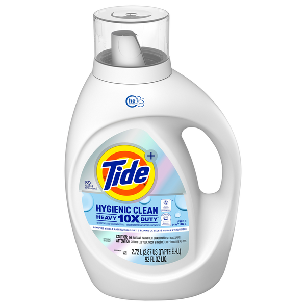 Laundry Tide Detergent, Hygienic Clean, Free Nature hero