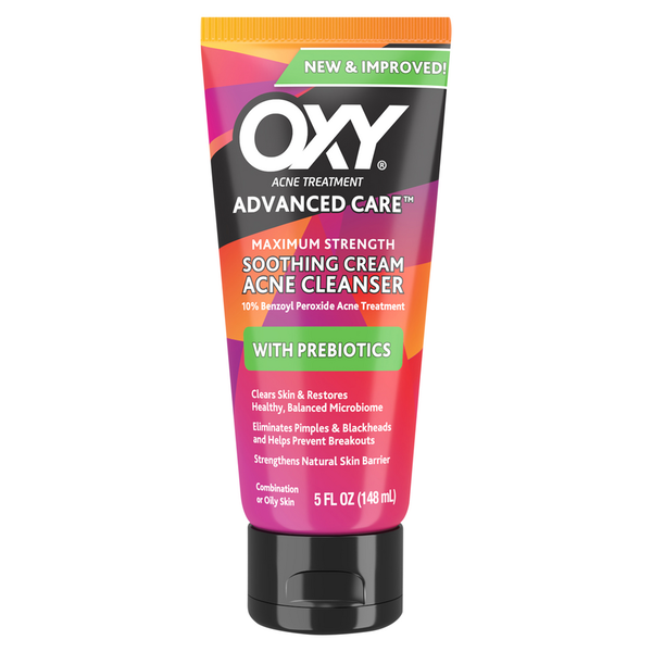 Facial Care OXY Acne Treatment, Maximum Strength, Soothing Cream hero