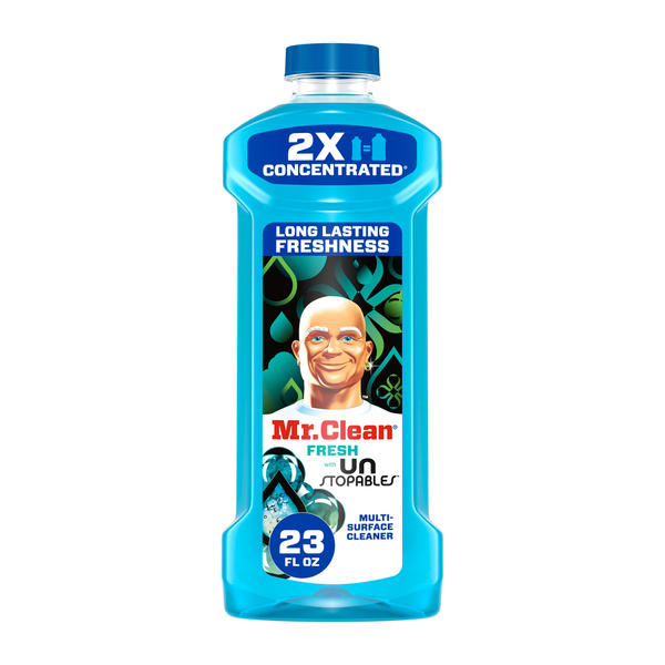 Cleaning Products Mr. Clean Concentrated Multi Surface Cleaner with Unstoppables Fresh Scent hero