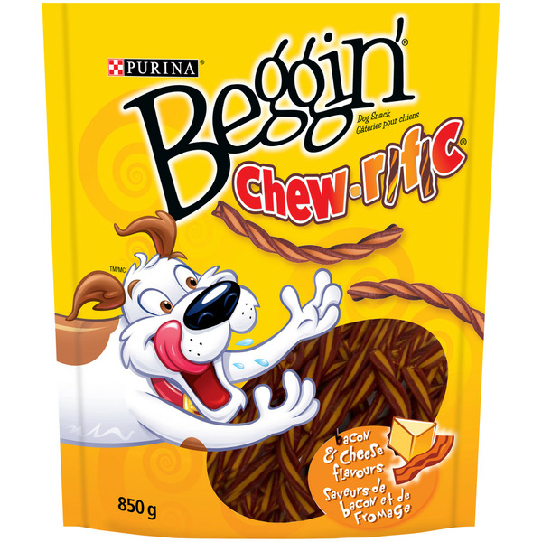 Dog Food & Care Beggin' Chew-rific Bacon & Cheese Flavours hero