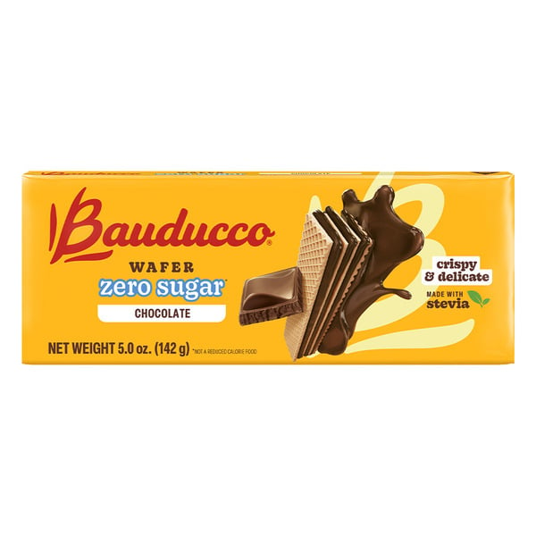 Cookies & Cakes Bauducco Sugar Free Wafer, Chocolate hero