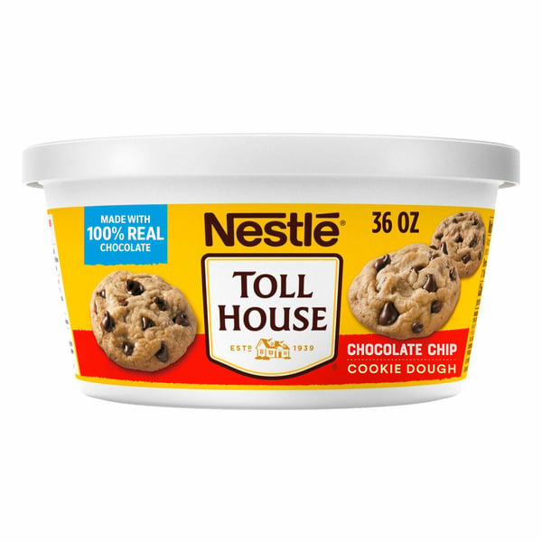 Refrigerated Dough & Biscuits Toll House Chocolate Chip Cookie Dough hero