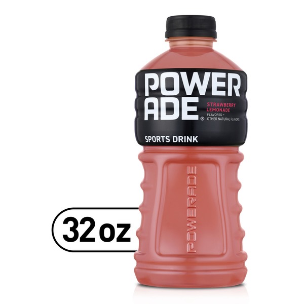 Energy & Sports Drinks POWERADE Sports Drink, Strawberry Lemonade Flavored hero