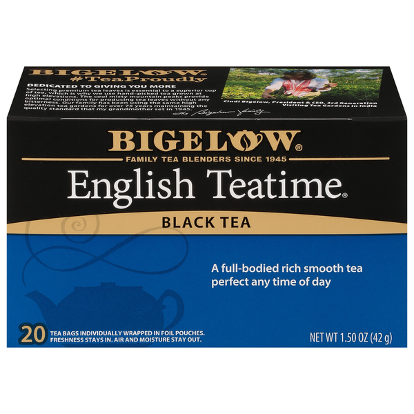 Tea (Loose, Bags and Pods) Bigelow English Teatime Black Tea hero