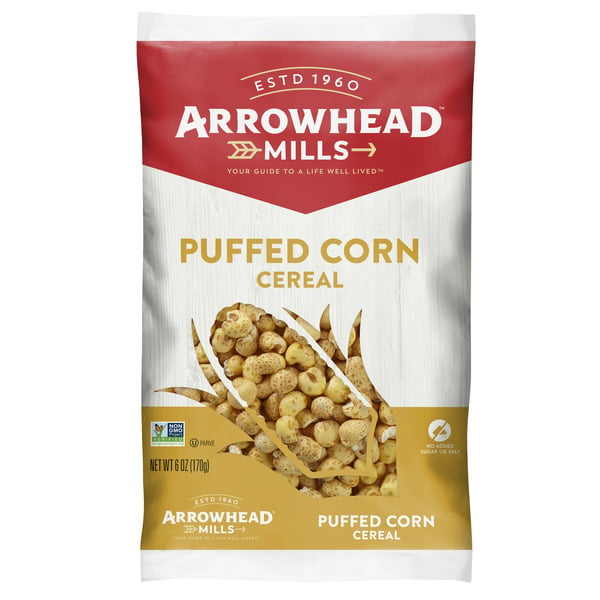 Cereal Arrowhead Mills Puffed Corn Cereal hero