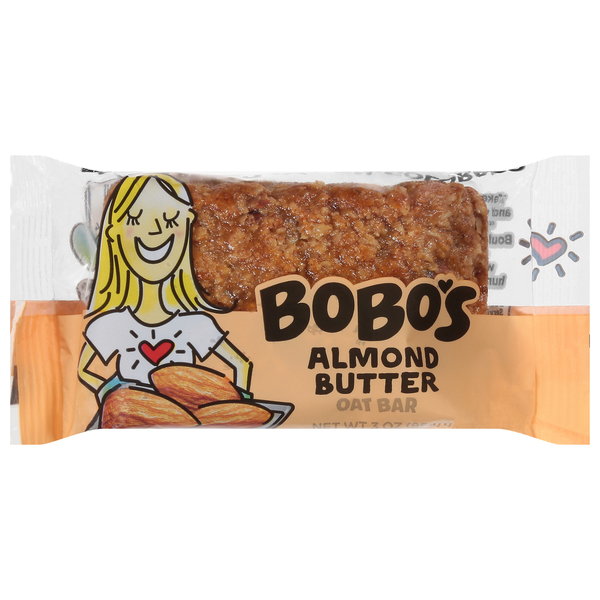 Energy & Granola Bars Bobo's Oat Bar, Almond Butter hero