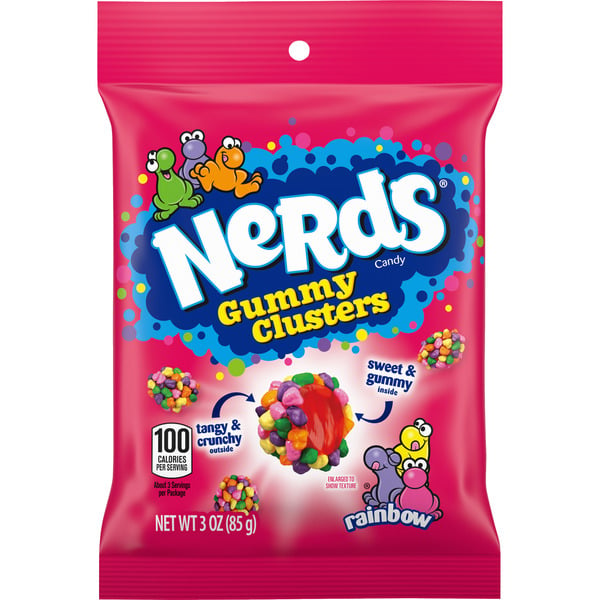 Candy & Chocolate NERDS Candy, Gummy Clusters hero