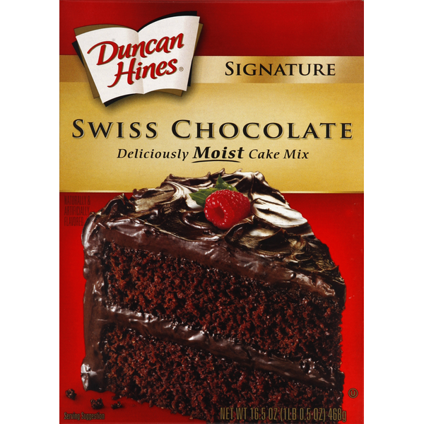 Doughs, Gelatins & Bake Mixes Duncan Hines Signature Swiss Chocolate hero