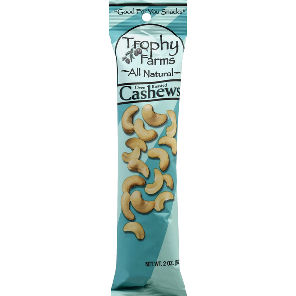 Nuts, Seeds & Dried Fruit Trophy Farms Cashews, Oven Roasted hero