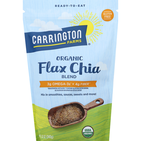 Nuts, Seeds & Dried Fruit Carrington Farms Flax Chia Blend, Organic hero