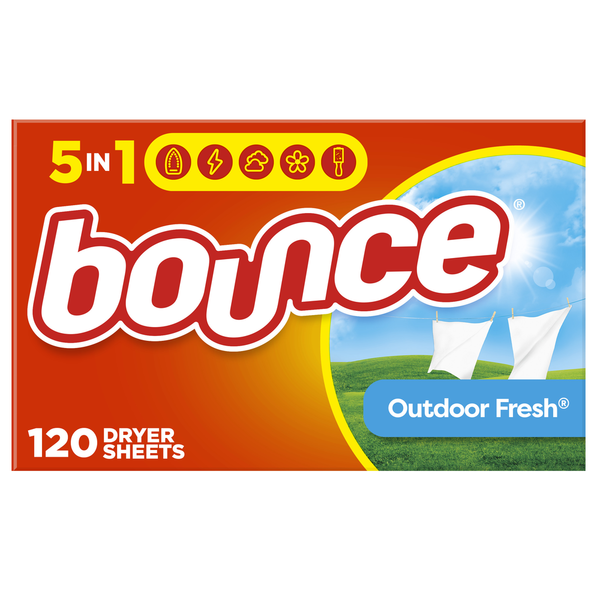 Yogurt Bounce Dryer Sheets, Outdoor Fresh hero