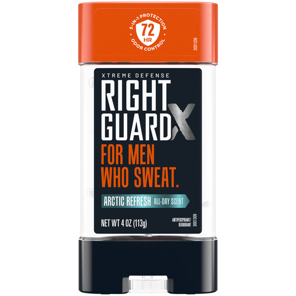 Right Guard Xtreme Defense Arctic Refresh Gel hero