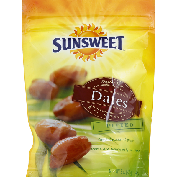 Nuts, Seeds & Dried Fruit Sunsweet Dates, Deglet Noor, Pitted hero