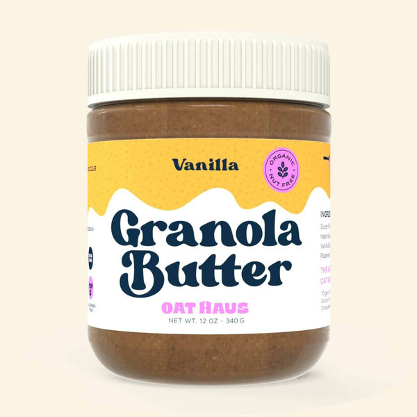 Granola Oat Haus Vanilla Granola Butter hero