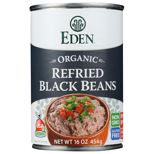 Canned Meals & Beans Eden Foods Organic Refried Black Beans hero