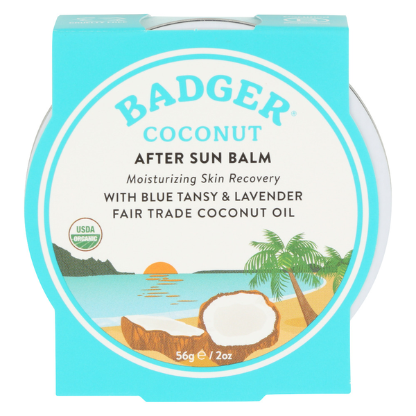 Body Lotions & Soap Badger Coconut After Sun Balm hero