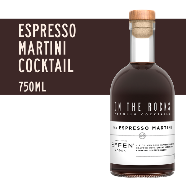 Liquor On the Rocks EFFEN Espresso Martini RTD Cocktail hero