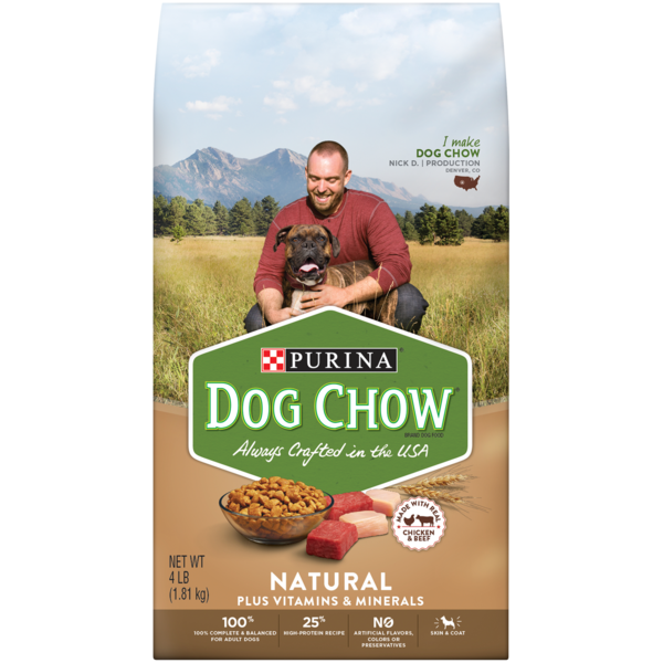 Dog Food & Care Purina Dog Chow Natural, High Protein Dry Dog Food, Natural hero