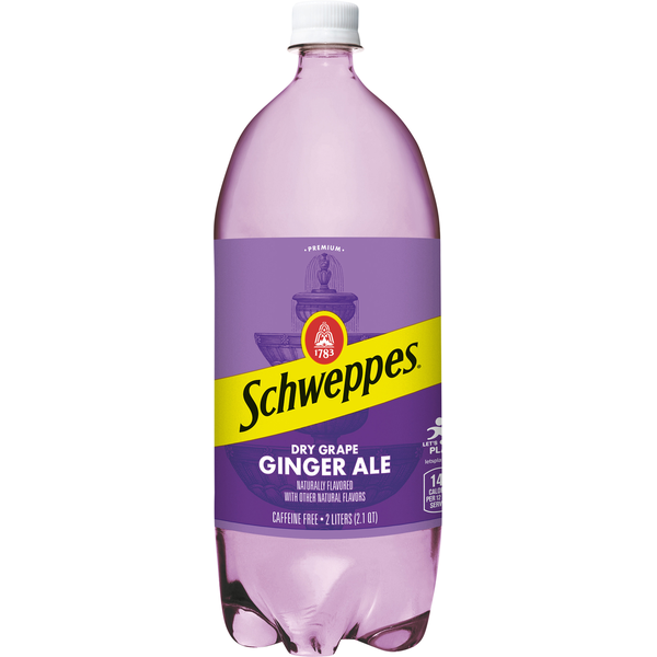 Soft Drinks Schweppes Dry Grape Ginger Ale hero