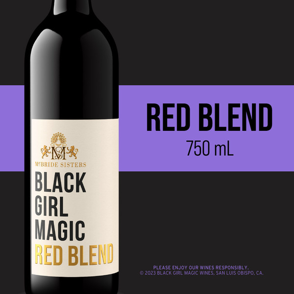 Red Blend McBride Sisters Black Girl Magic Red Blend, California hero