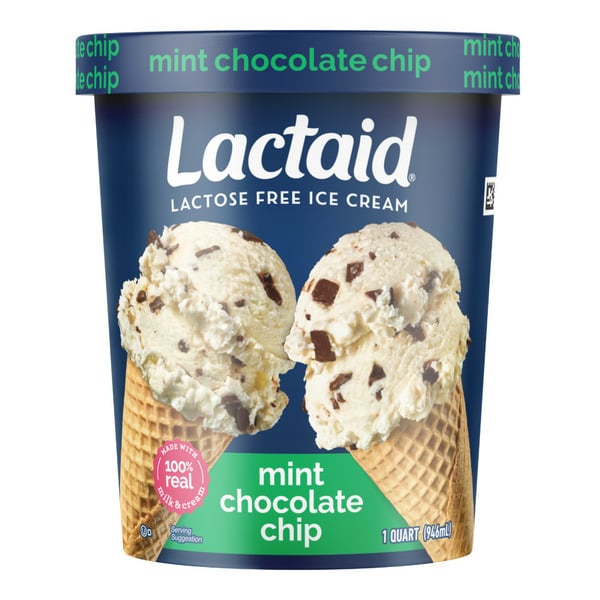 Ice Cream & Toppings Lactaid Mint Chocolate Chip Ice Cream hero