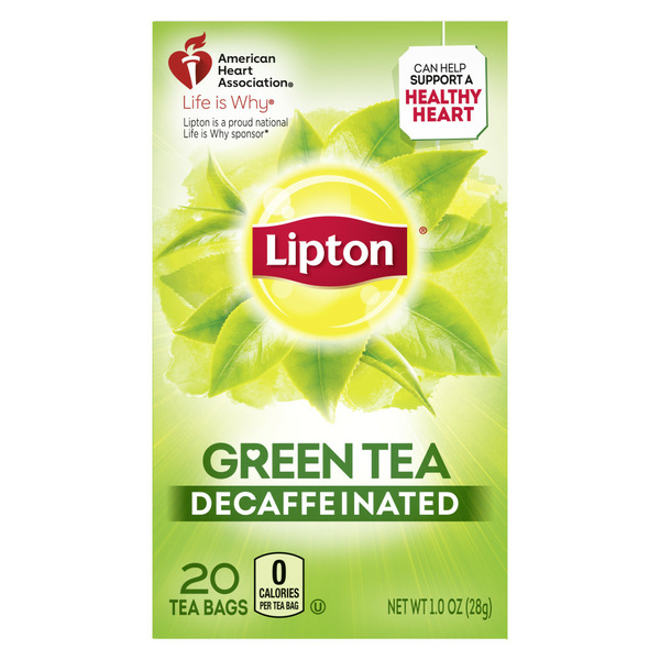 Tea Lipton Tea Bags Green Tea hero