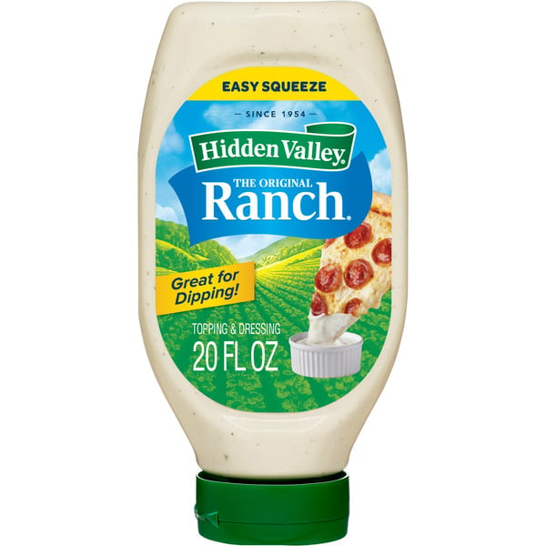 Salad Dressing, Oils & Vinegars Hidden Valley Easy Squeeze Original Ranch® Salad Dressing & Topping hero