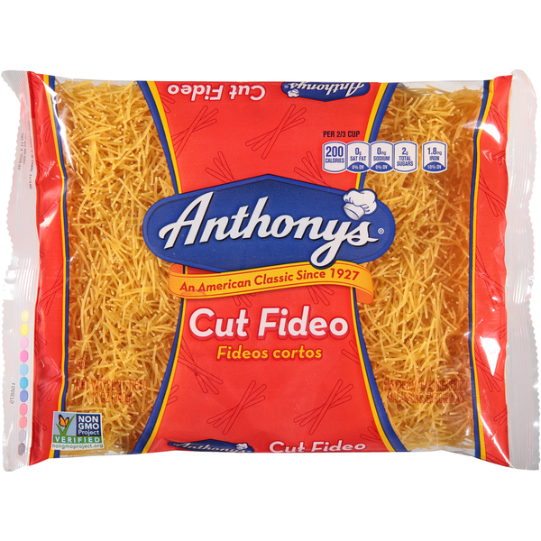 Dry Pasta Anthony's Fideo, Cut hero