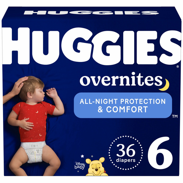 Diapers & Wipes Huggies Overnites Nighttime Baby Diapers hero