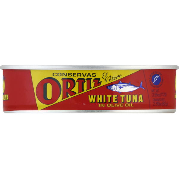 Canned Meat & Seafood Conservas Ortiz Tuna, White, in Olive Oil hero