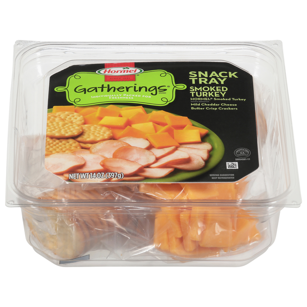 Prepared Soups & Salads Hormel Snack Tray, Smoked Turkey hero