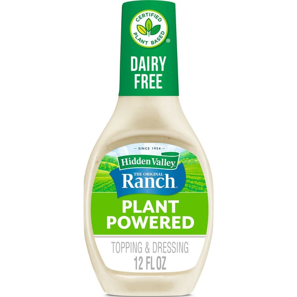 Salad Dressing & Toppings Hidden Valley The Original Ranch® Plant Powered Dairy Free Ranch Dressing & Topping hero