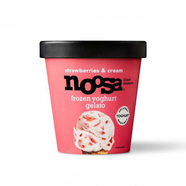 Ice Cream & Ice Noosa Strawberries & Cream Gelato hero