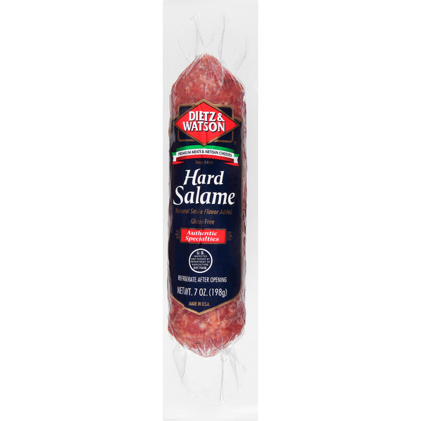 Packaged Meat Dietz & Watson Hard Salame hero