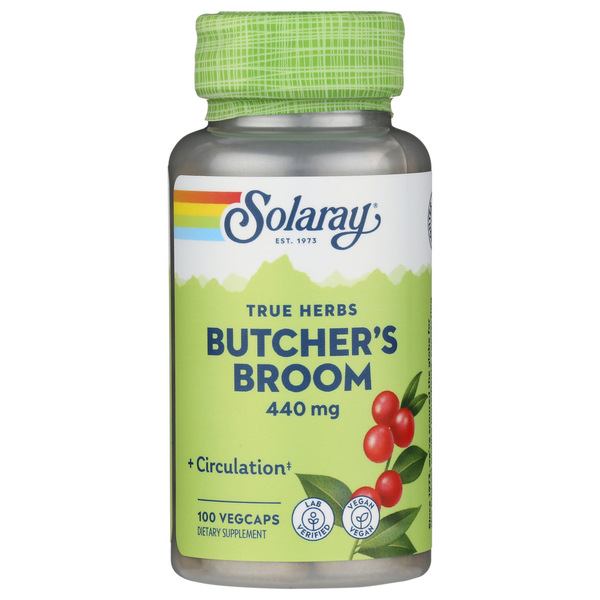 Cardiovascular Solaray Butcher's Broom Root hero